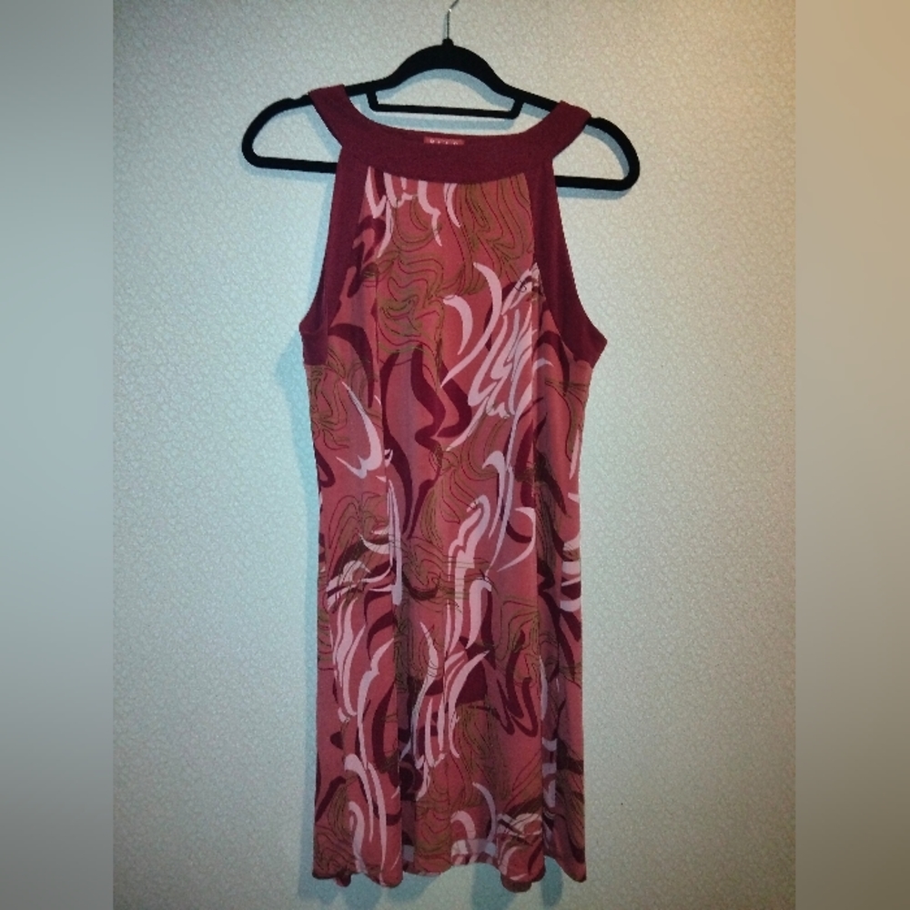 Elite large pink dress